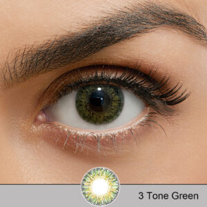 3 Tone Green Color Contact Lens