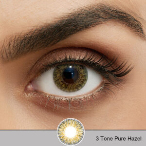3 Tone Pure Hazel Color Contact Lens