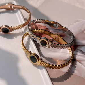 Roman Numeral Bangle