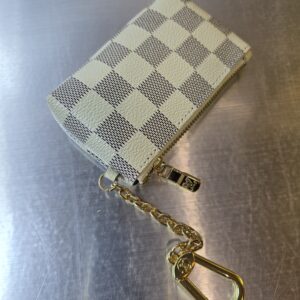 Logo L Coin Bag White