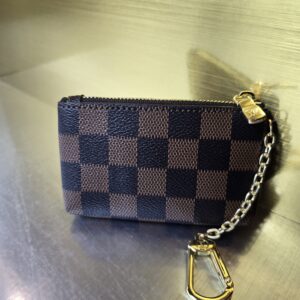 Logo L Coin Bag Brown