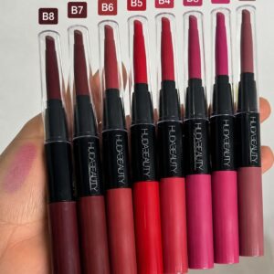 Huda 2 in 1 Matte Lipstick