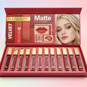 HUDA Velvet 12 Pc Liquid Lipstick Set #2011