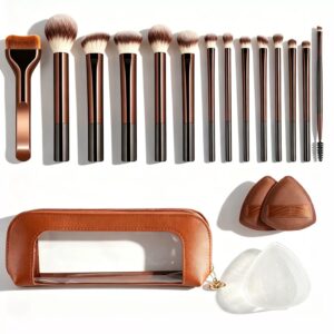 14 Pc Brushsets + Sponges