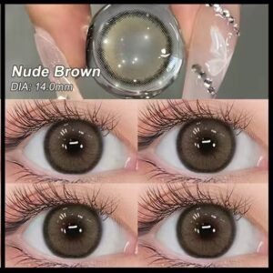 Nude Brown Color Contact Lens