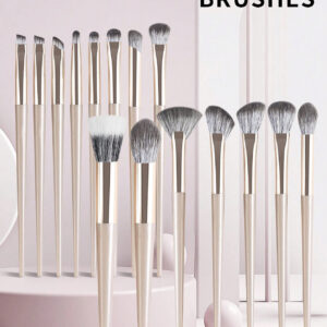 15 Pc Milk Tea Brush Sets