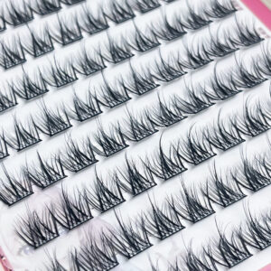 Glued Free Individual Lashes #Style E