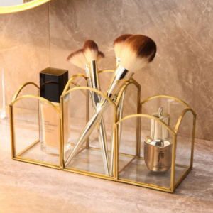 3 In 1 Makeup Glass Holder